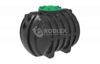 Емкость накопительная для канализации RODLEX-S3000 с горловиной 1000 мм и крышкой в Туле